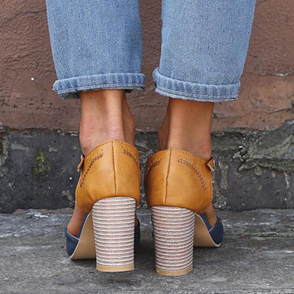 Marcia™ | Sandalias de Tacón y Estilo Retro
