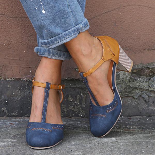 Marcia™ | Sandalias de Tacón y Estilo Retro