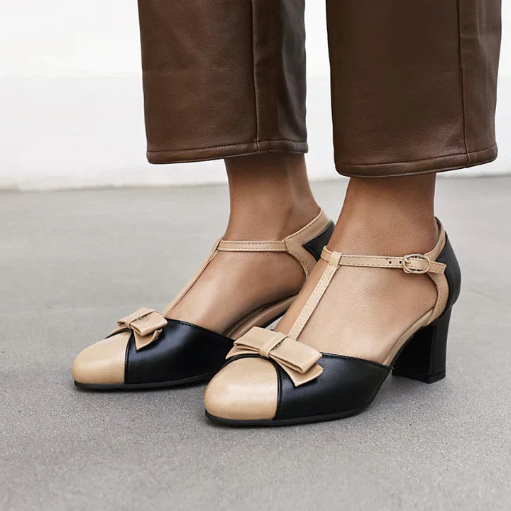 Valeria | Sandalias Elegantes Con Tacón De Estilo Romántico