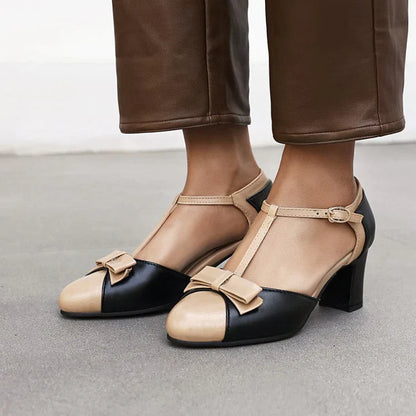 Valeria | Sandalias Elegantes Con Tacón De Estilo Romántico