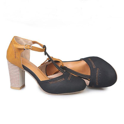 Marcia™ | Sandalias de Tacón y Estilo Retro