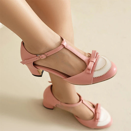 Pilar | Sandalias Elegantes Clásicas con Tacón