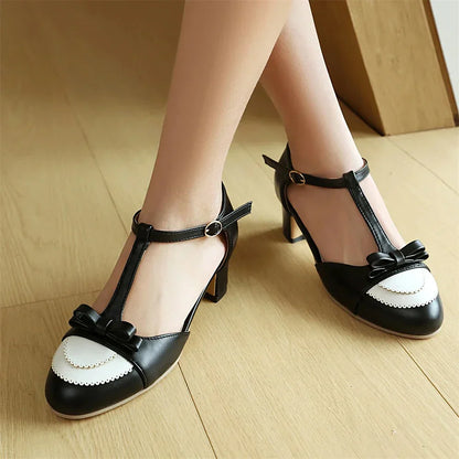 Pilar | Sandalias Elegantes Clásicas con Tacón
